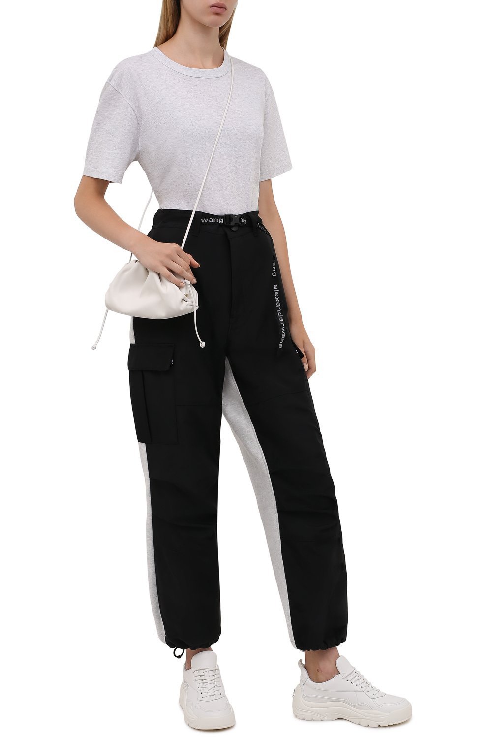 Хлопковая футболка ALEXANDERWANG.T, арт. 4CC3211281, фото 2
