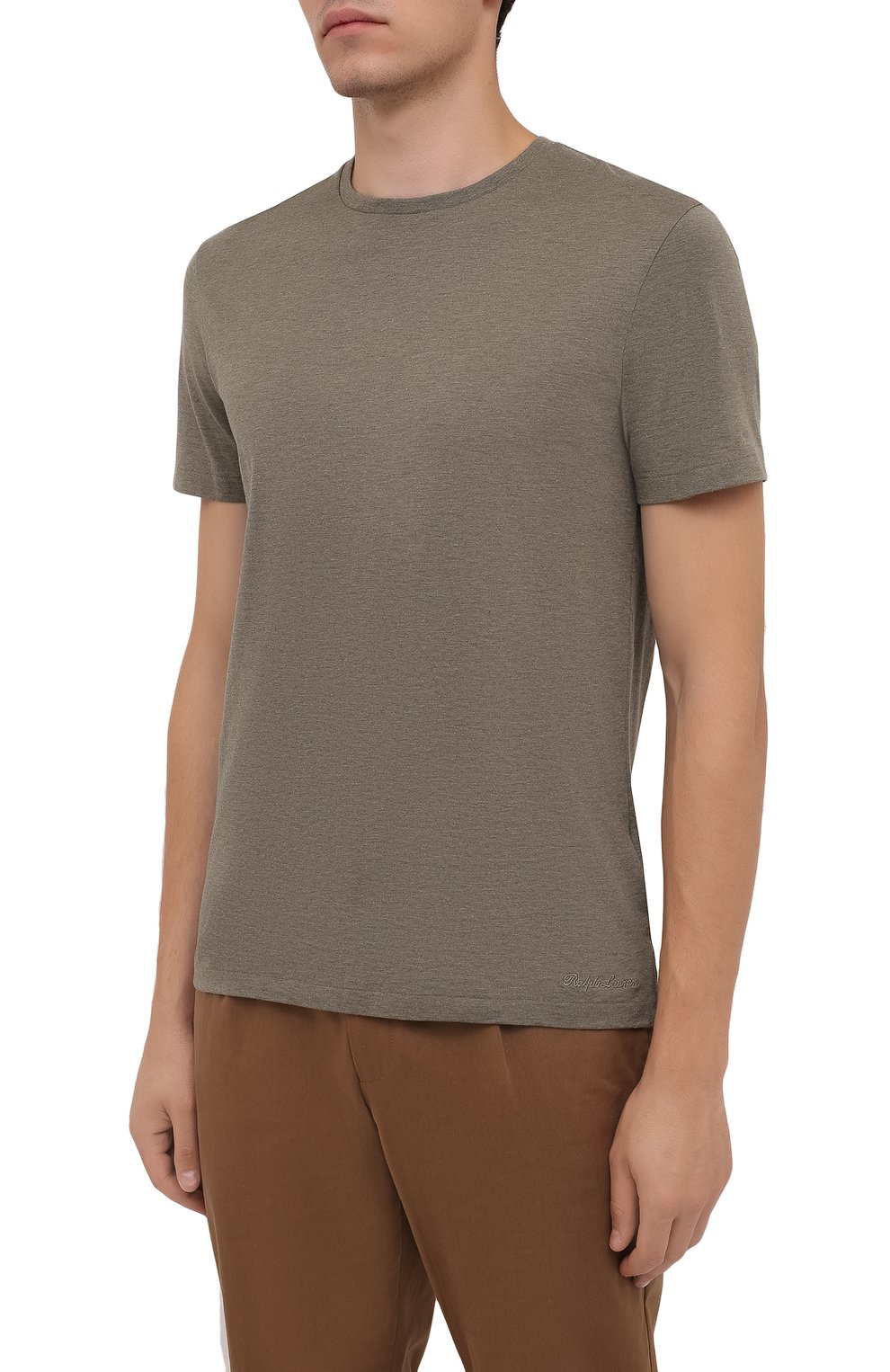 Хлопковая футболка RALPH LAUREN, арт. 790508153, фото 3
