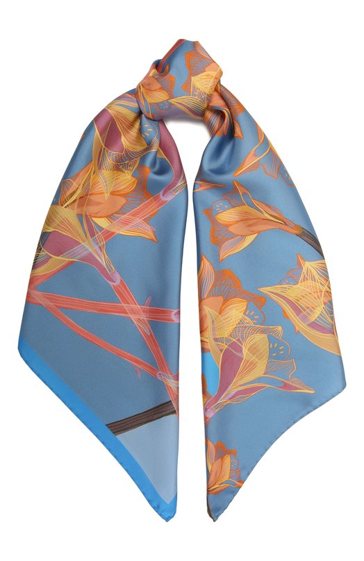 Шелковый платок Amaryllis Radical Chic 441762.07.02 Голубой 441762.07.02