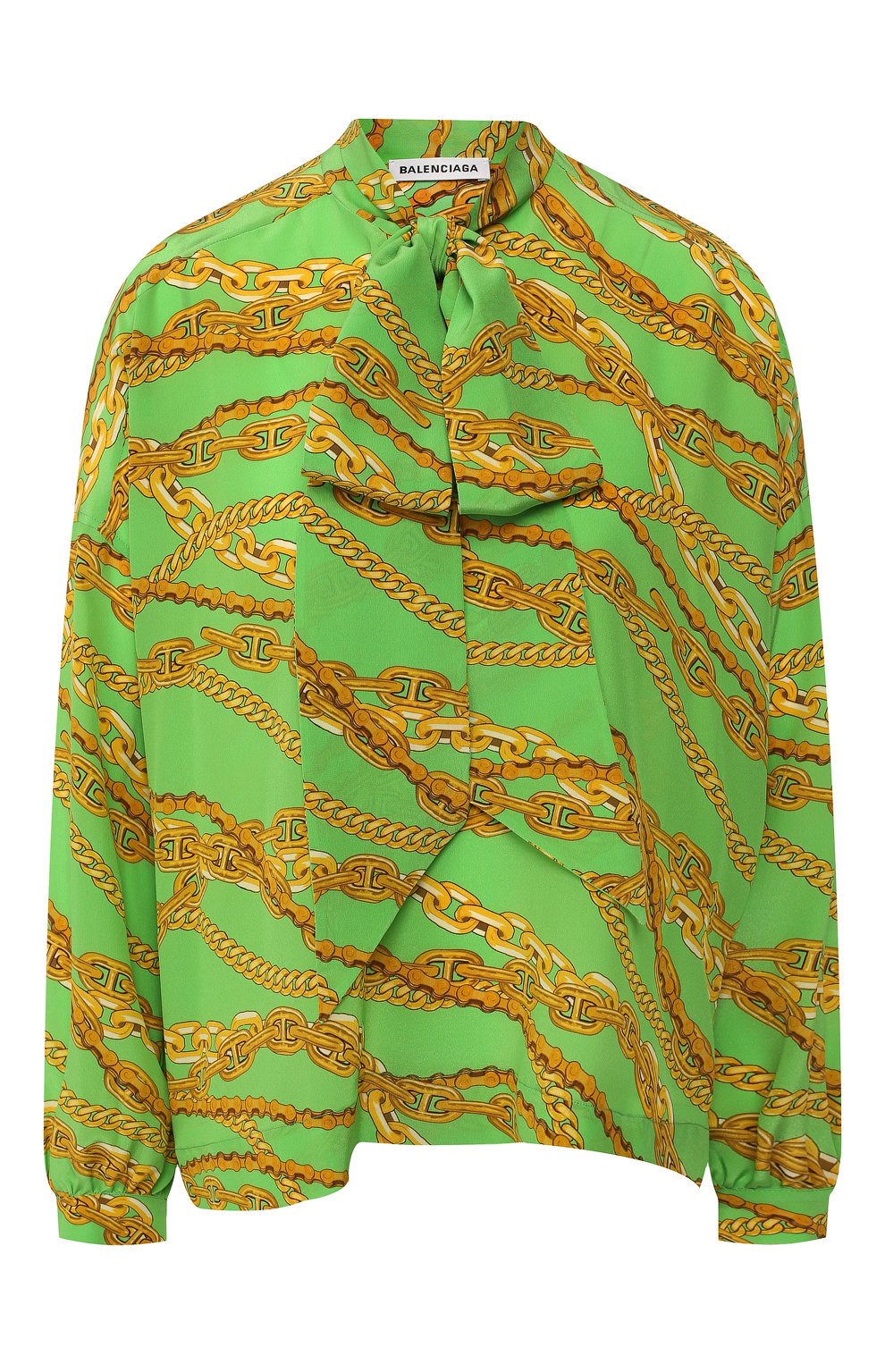 Шелков ая блузка BALENCIAGA, арт. 482308/TEL68, фото 1