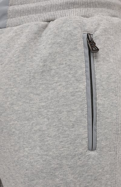 Хлопковые брюки BOGNER светло-серого цвета по цене 29750 руб., арт. 18736605, фото 5 Хлопковые брюки BOGNER, арт. 18736605, фото 5