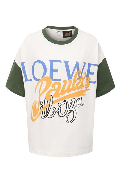 Женская хлопковая футболка loewe x paula's ibiza LOEWE, арт. S616Y22X16