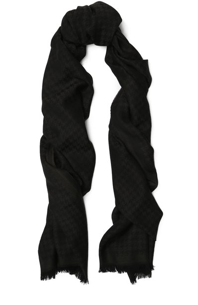 Шарф из смеси шерсти и шелка с необработанным краем TOM FORD, арт. 4TF125/2FT, фото 1