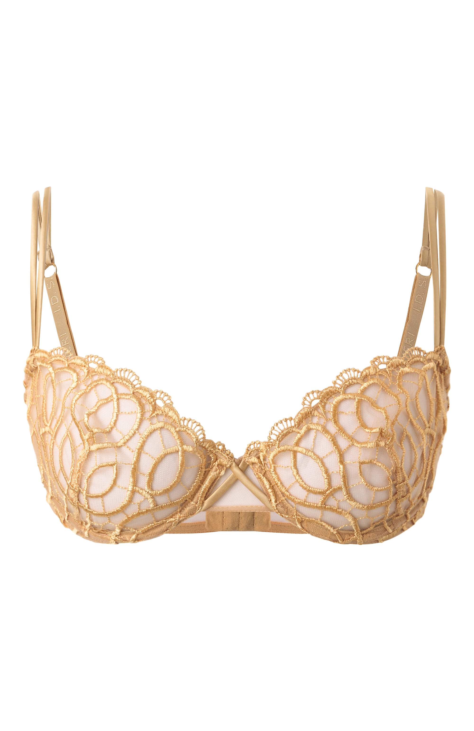 Бюстгальтер с мягкой чашкой I.D. SARRIERI золотого цвета по цене 43960 руб., арт. M5127, фото 1 Бюстгальтер с мягкой чашкой I.D. SARRIERI, арт. M5127, фото 1