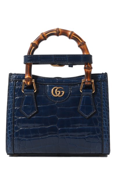 Женская сумка diana mini из кожи аллигатора GUCCI, арт. 655661 EV40T