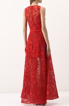 Приталенное кружевное платье-макси ELIE SAAB, арт. 9472, фото 1