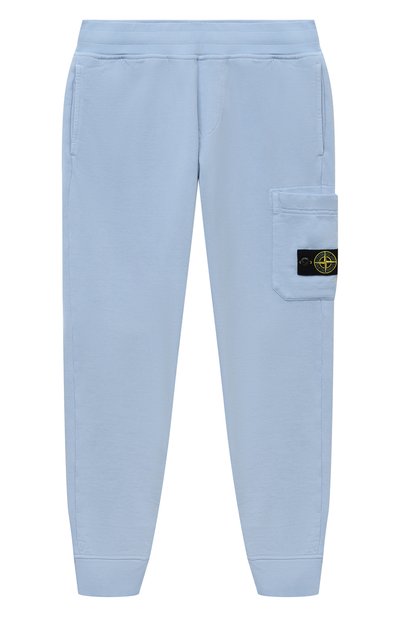 Хлопковые джоггеры STONE ISLAND, арт. 801661540/14-16, фото 1