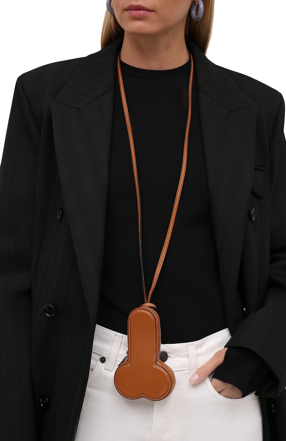 Кожаный футляр для ключей JW ANDERSON, арт. AC0130 LA0020, фото 2