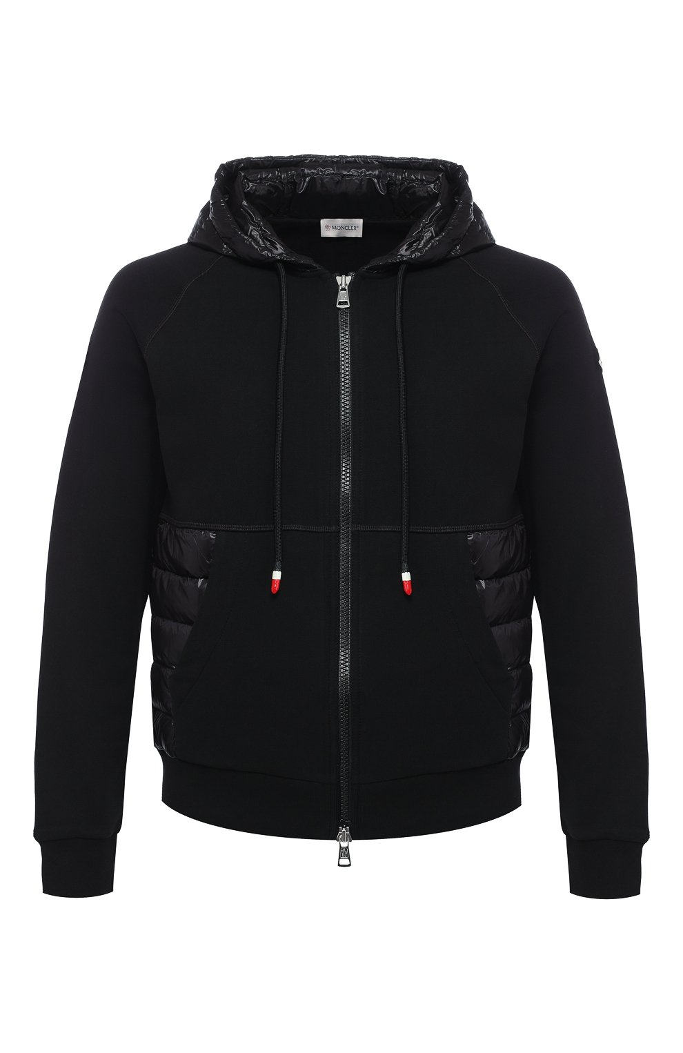 Хлопковая толстовка на молнии с капюшоном MONCLER, арт. D2-091-84006-00-80985, фото 1