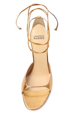 Кожаные босоножки FRANCESCO RUSSO, арт. R1S917/AYERS LAMINATED/307, фото 4