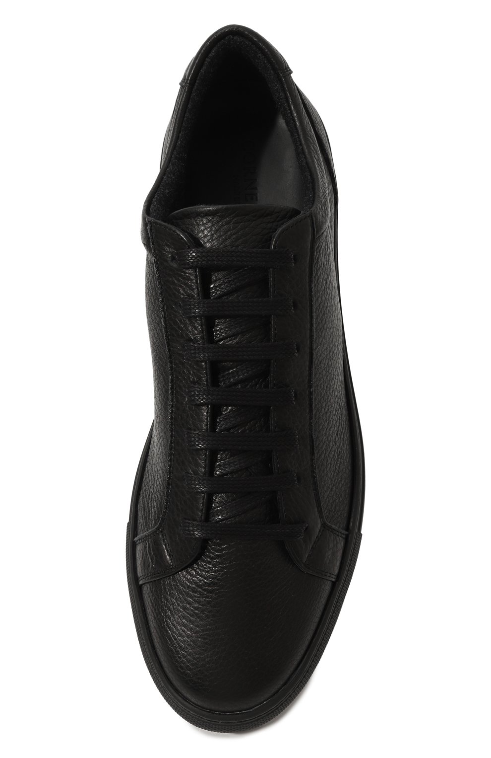 Кожаные кеды CORNELIANI черного цвета по цене 54350 руб., арт. 92TM37-3820955, фото 6 Кожаные кеды CORNELIANI, арт. 92TM37-3820955, фото 6