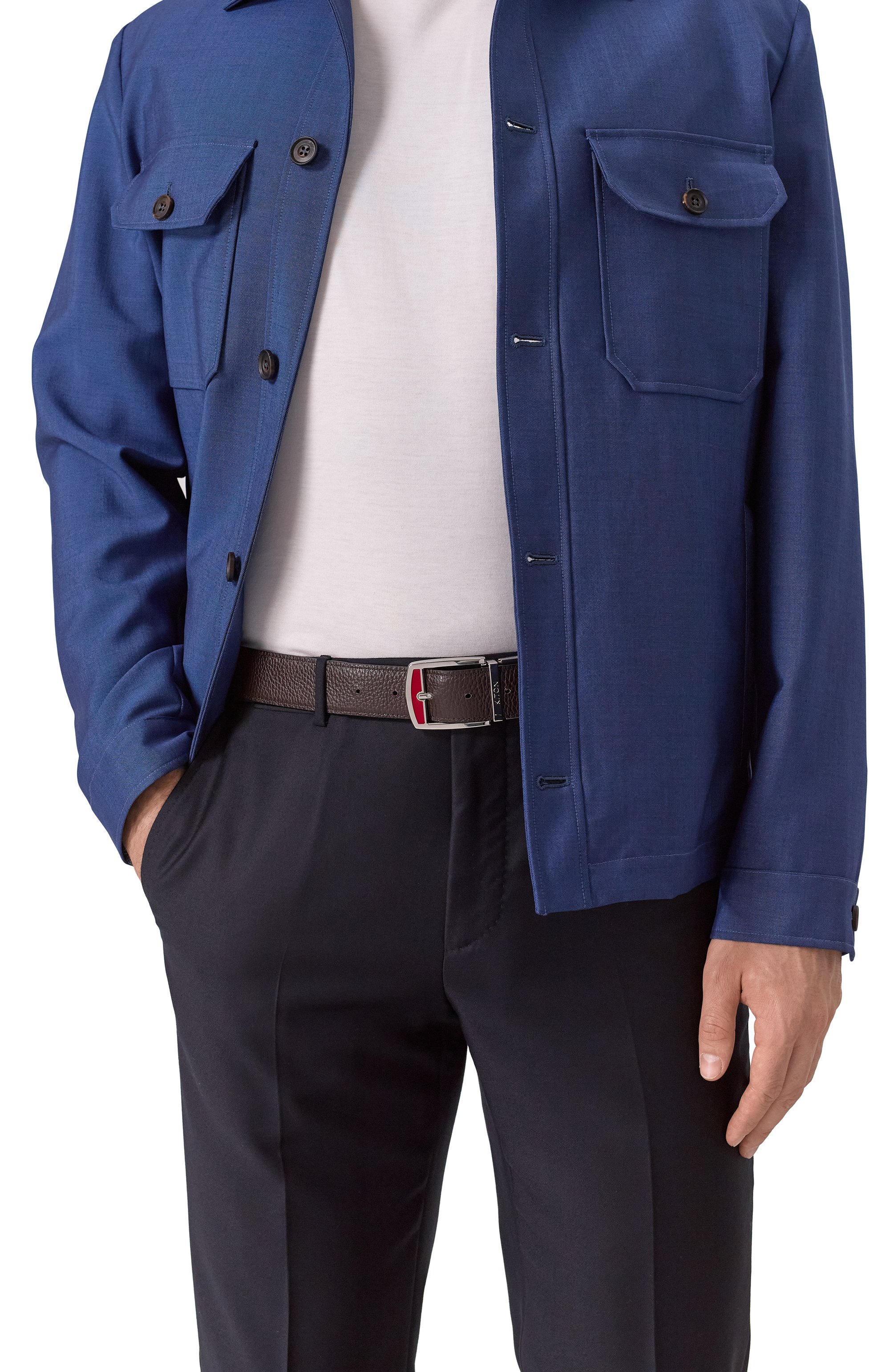 Двусторонний ремень KITON, арт. USC935DN0114302, фото 3