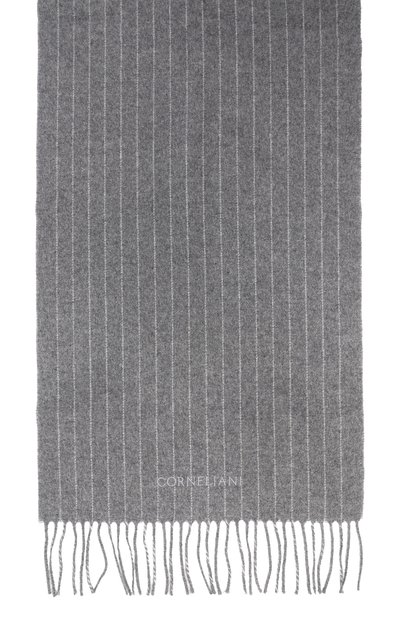 Шарф из шерсти и кашемира CORNELIANI, арт. 26B366-2629003, фото 4