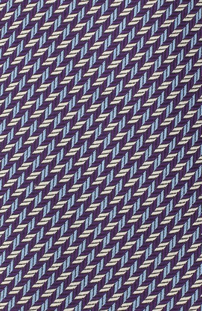 Шелковый галстук CANALI фиолетового цвета по цене 12150 руб., арт. 18/HJ02798, фото 3 Шелковый галстук CANALI, арт. 18/HJ02798, фото 3