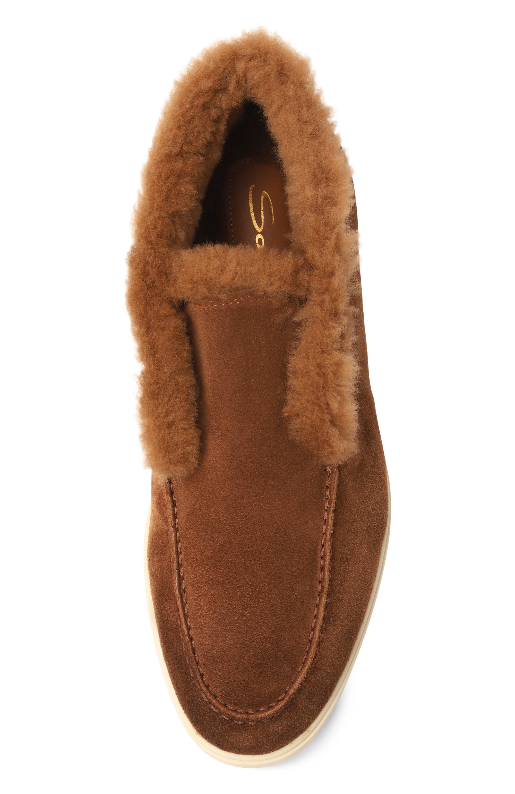 Замшевые ботинки SANTONI, арт. WUYG58457TISAU0F, фото 6