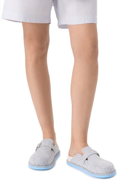 Текстильные сабо lana MATTIA CAPEZZANI, арт. W457/JEANS, фото 3