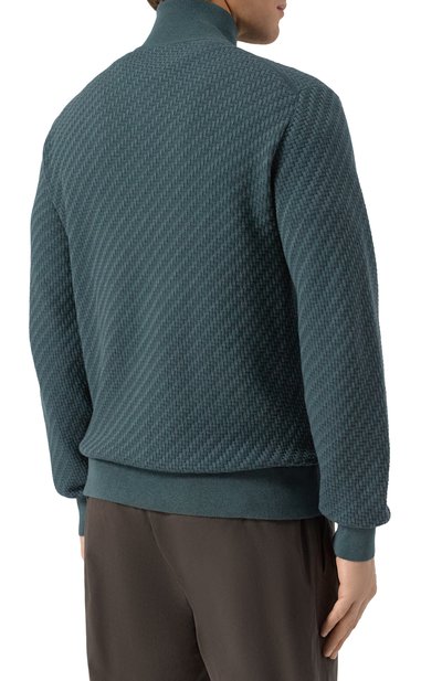 Кардиган из хлопка и шелка BRIONI, арт. UMT20L/PAK22, фото 4