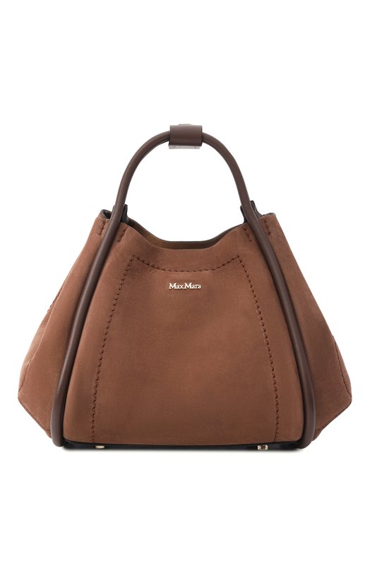 Сумка Marine small Max Mara MXAMARINEXSSUE Коричневый MXAMARINEXSSUE