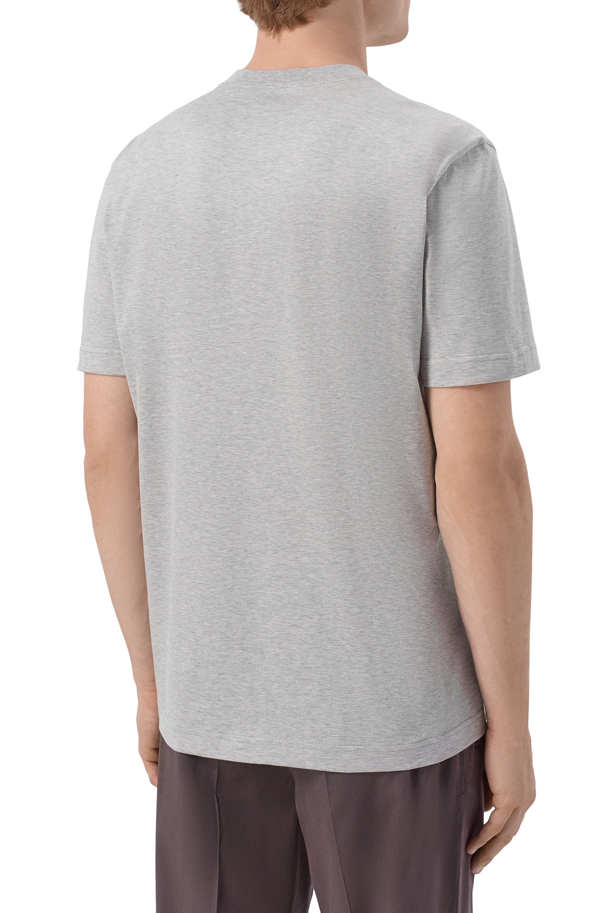 Хлопковая футболка KITON, арт. UMM0745, фото 4