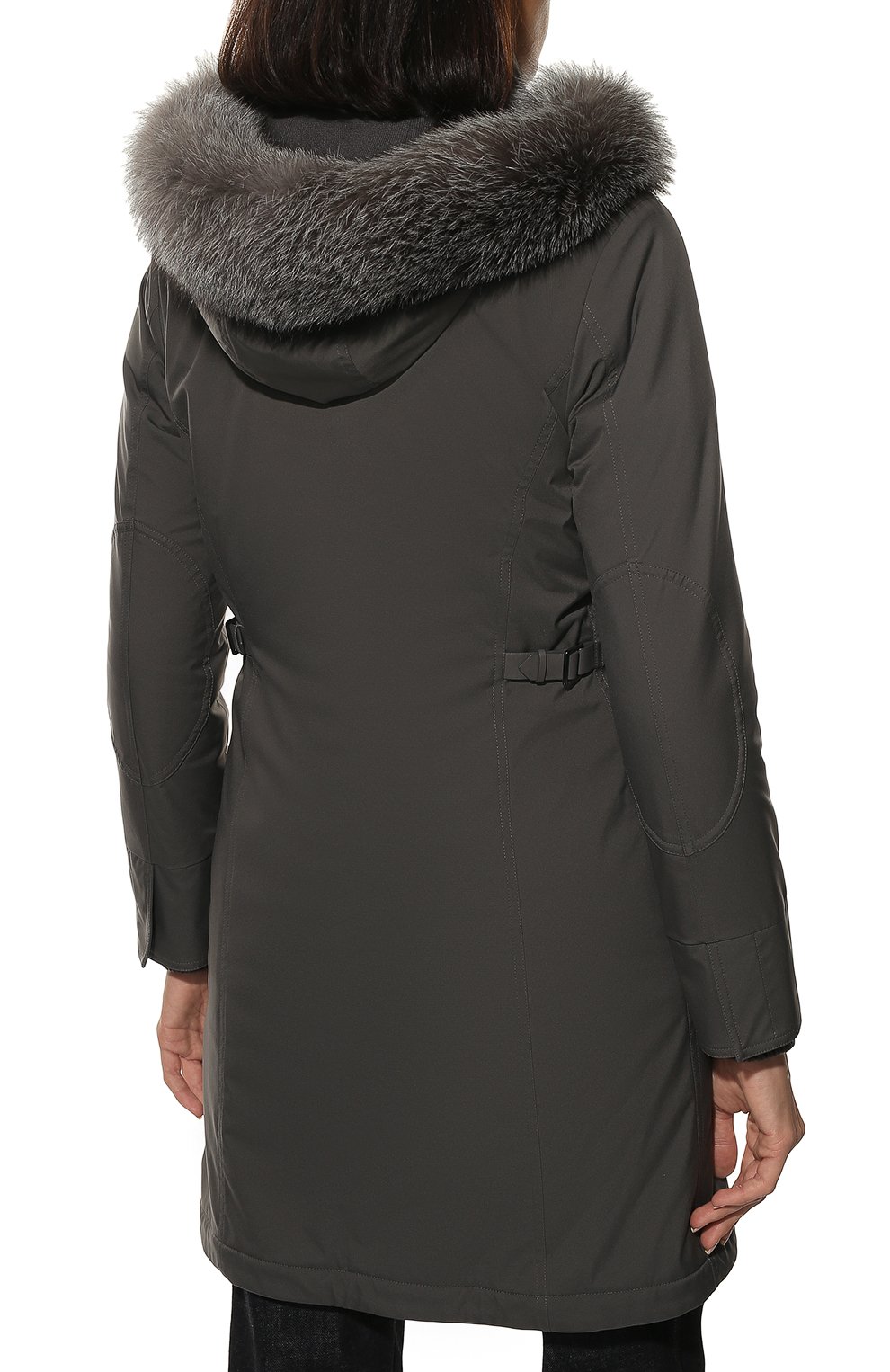 Парка с меховой отделкой капюшона LORO PIANA, арт. FAE5502, фото 4