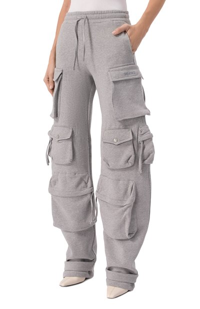 Хлопковые брюки-карго THE ATTICO, арт. 260WCP00260/JJF003AA, фото 3