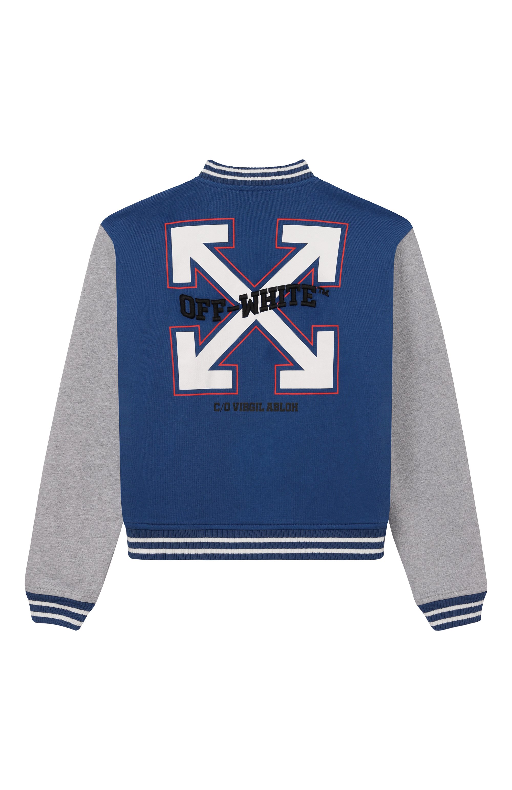 Хлопковый бомбер OFF-WHITE, арт. 0BEH004S25FLE001/12+, фото 2