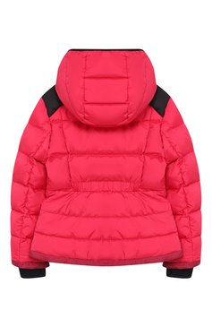 Детская пуховая куртка с капюшоном MONCLER ENFANT фуксия цвета, арт. D2-954-46876-85-5399E/4-6A | Фото 2 (Материал внешний: Синтетический материал; Материал подклада: Синтетический материал; Статус проверки: Проверена категория, Проверено; Рукава: Длинные; Материал утеплителя: Пух и перо; Девочки Кросс-КТ: Пуховик-верхняя одежда; Кросс-КТ: Зима; Драгоценные камни: Проставлено; Материал сплава: Проверено, Проставлено; Ростовка одежда: 4 года | 104 см, 5 лет | 110 см, 6 лет | 116 см)