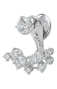 Серьги MERCURY бесцветного цвета по цене 2519000 руб., арт. ME22845/WG, фото 2 Серьги MERCURY, арт. ME22845/WG, фото 2