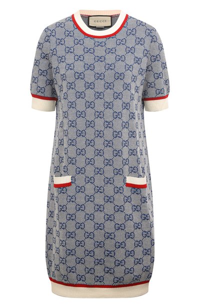 Женское платье из шерсти и хлопка GUCCI, арт. 579787 XKARI