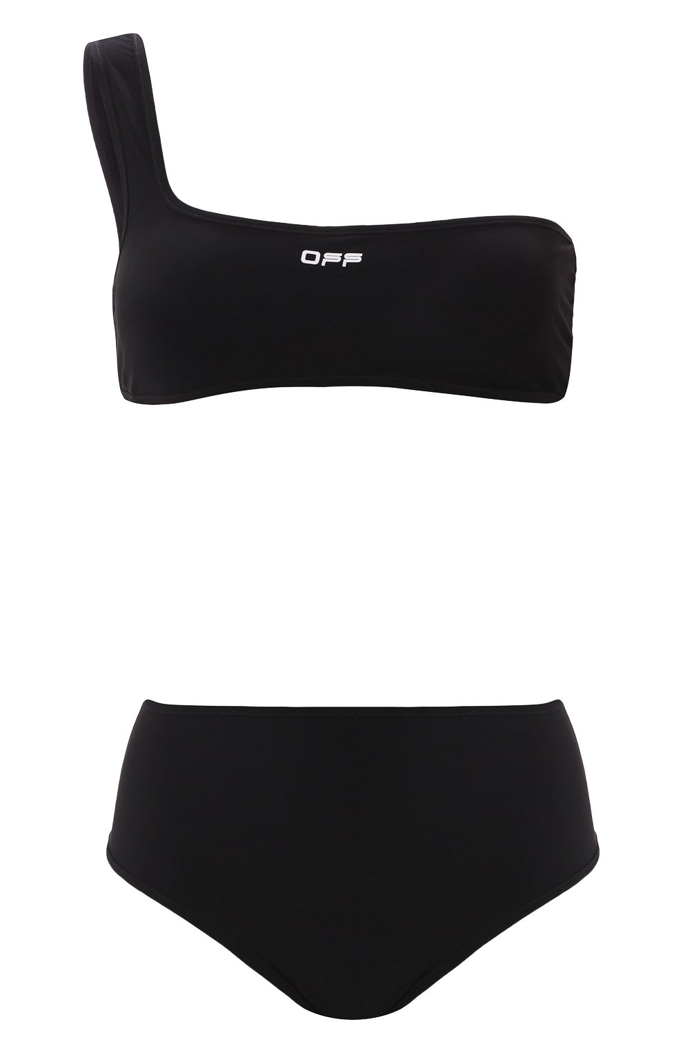 Раздельный купальник OFF-WHITE черного цвета по цене 21200 руб., арт. 0WFA009R207650871001, фото 1 Раздельный купальник OFF-WHITE, арт. 0WFA009R207650871001, фото 1