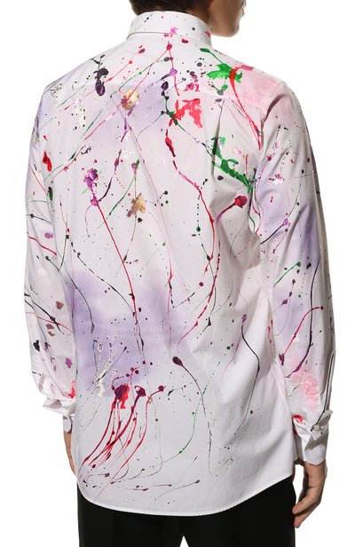 Хлопковая рубашка DOLCE & GABBANA, арт. G5GZ3Z/FU5T9, фото 4
