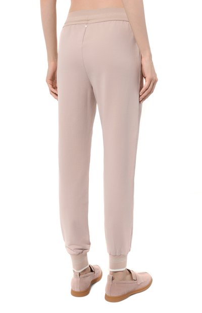 Хлопковые джоггеры LORENA ANTONIAZZI, арт. PA96AP/9999, фото 4