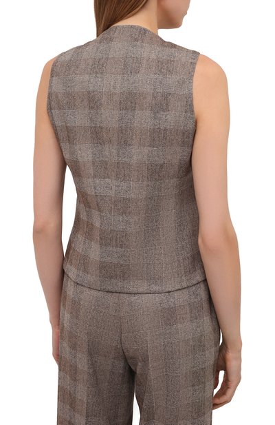 Жилет из шерсти и кашемира KITON, арт. D47456K0512A, фото 4