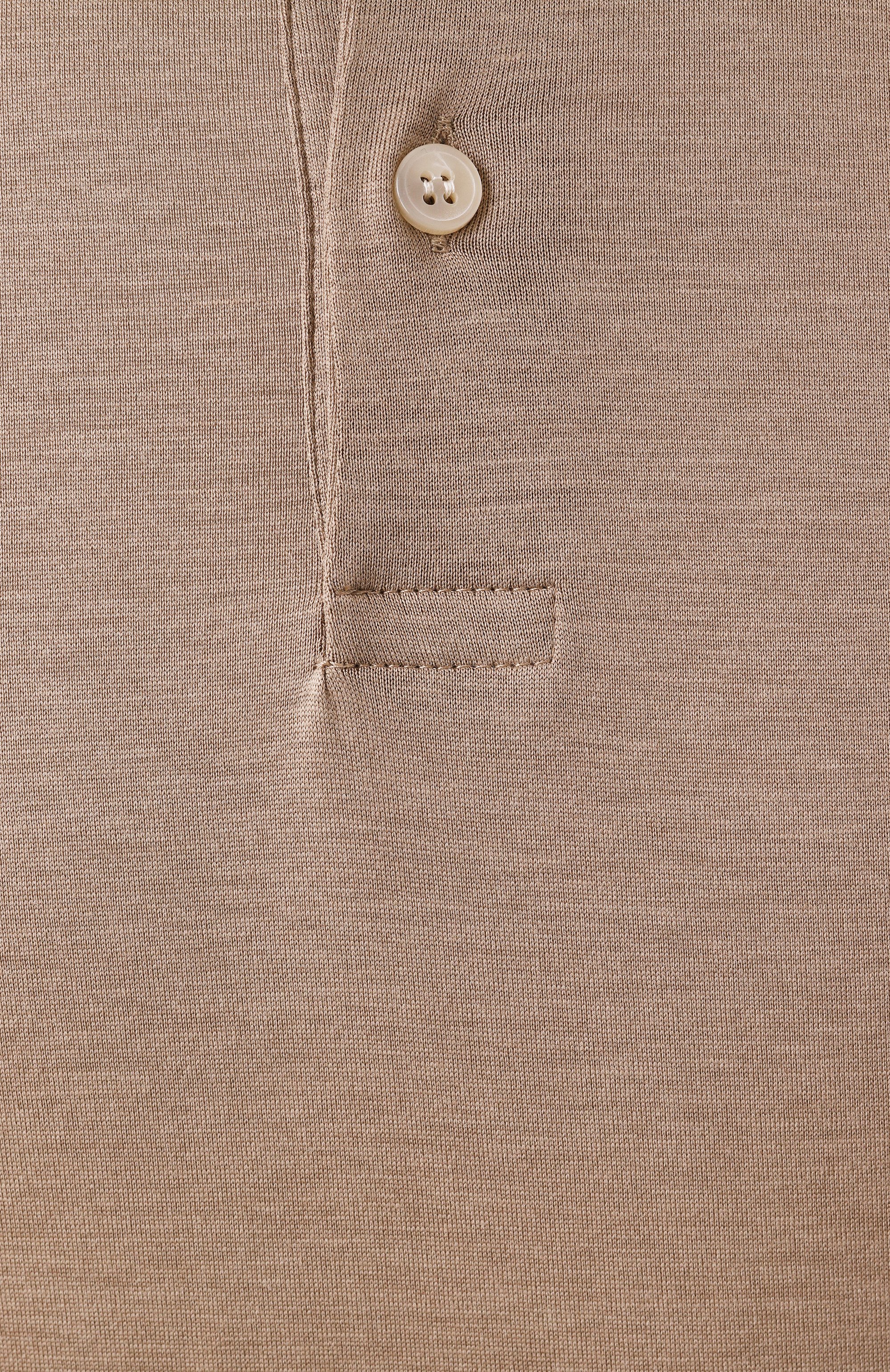 Поло из шелка и хлопка PAUL&SHARK, арт. 25411208, фото 6