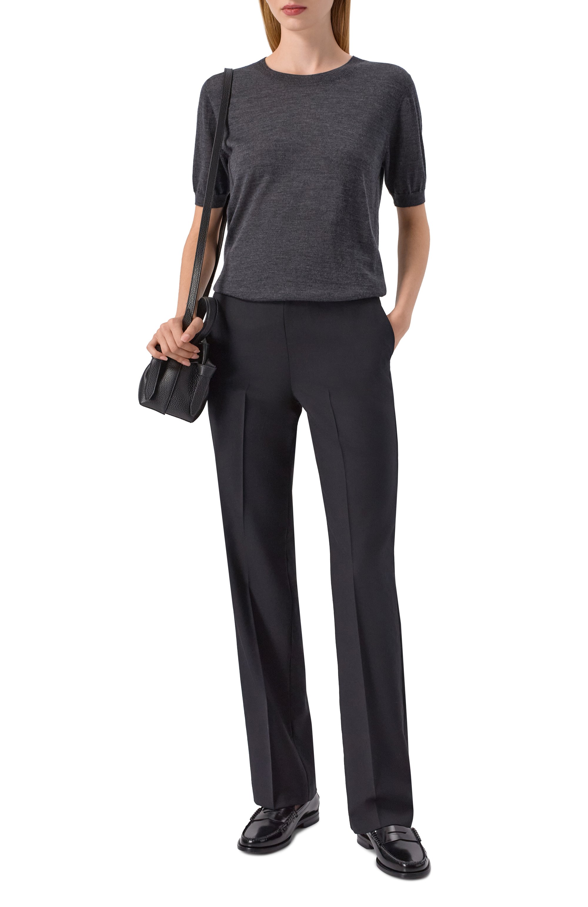 Шерстяные брюки ERIKA CAVALLINI, арт. P5WZ17, фото 2