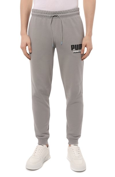 Хлопковые джоггеры puma x minecraft PUMA, арт. 53437776, фото 3