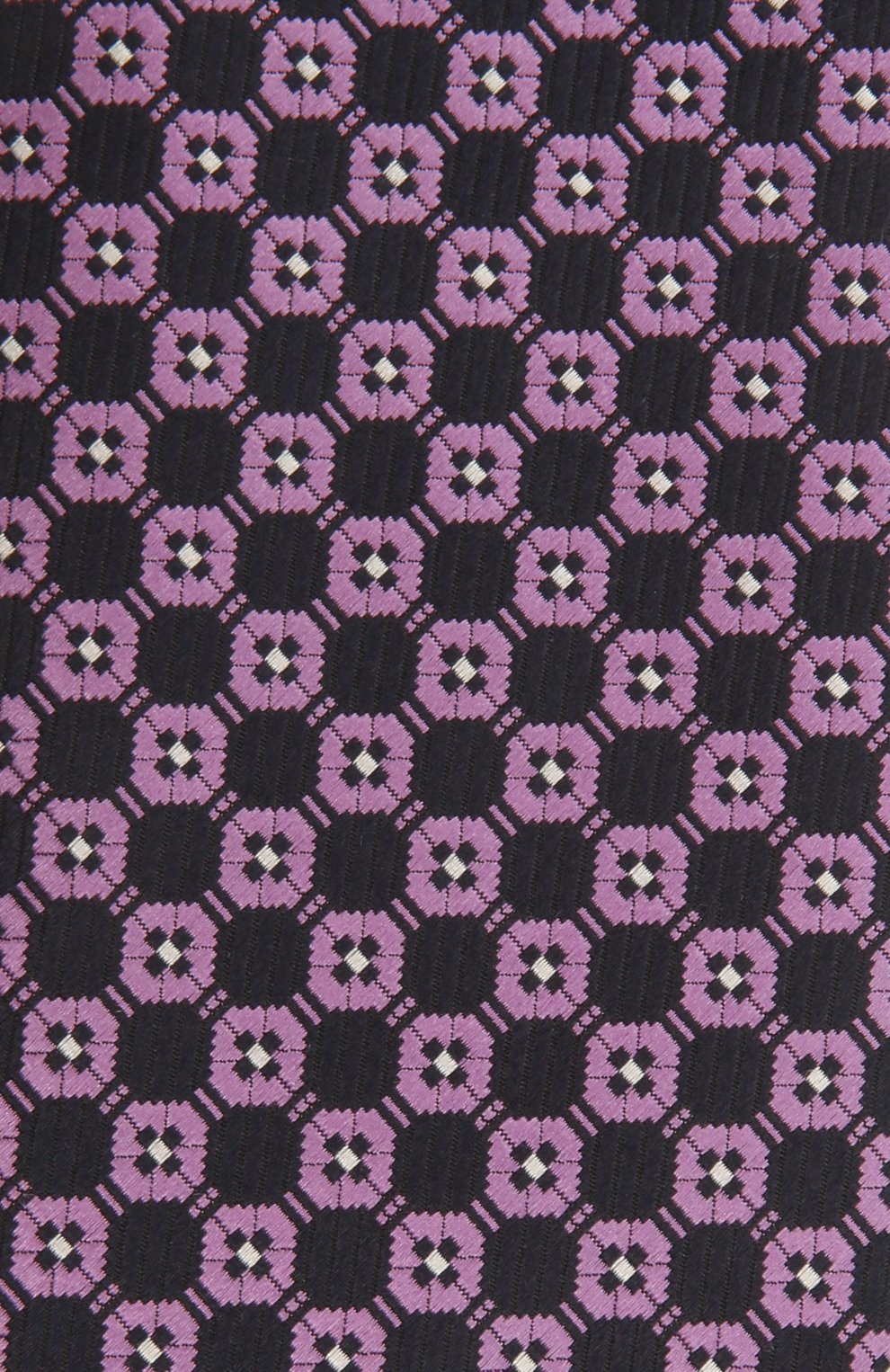 Шелковый галстук ZEGNA сиреневого цвета по цене 19650 руб., арт. Z2D83T/1UM, фото 3 Шелковый галстук ZEGNA, арт. Z2D83T/1UM, фото 3