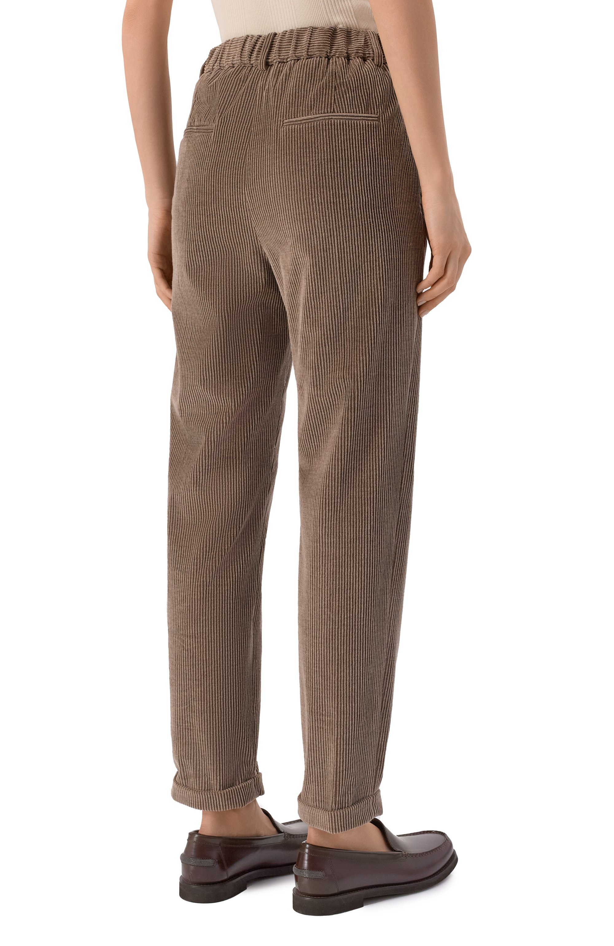 Вельветовые брюки KITON, арт. D50105S06325, фото 4