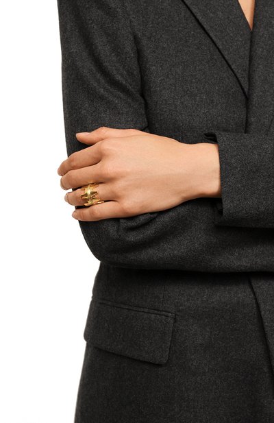 Кольцо crown STATEMENTS золотого цвета по цене 17000 руб., арт. PN R 02C S, фото 2 Кольцо crown STATEMENTS, арт. PN R 02C S, фото 2