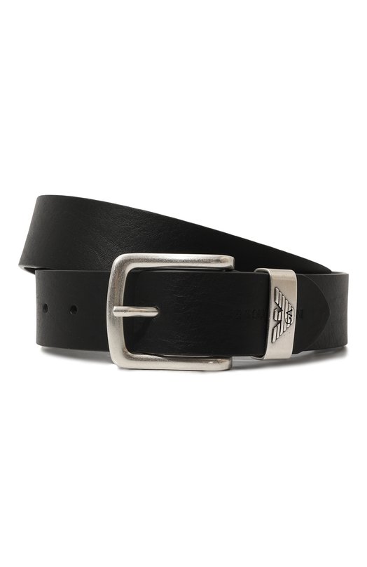Кожаный ремень Emporio Armani Y4S201/YDD6G Чёрный Y4S201/YDD6G