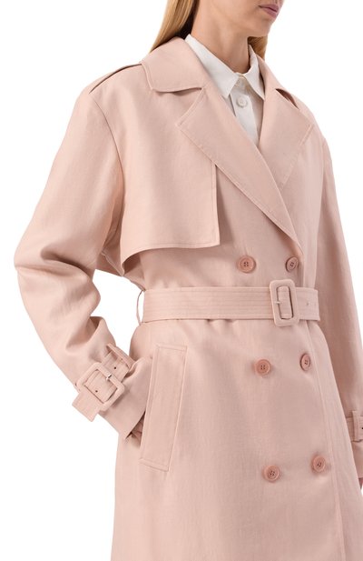 Льняной тренч MVST, арт. M26.2PW.J905/T30, фото 5