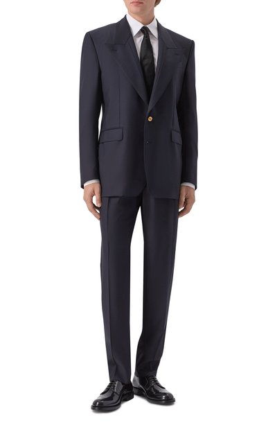 Шерстяные брюки DOLCE & GABBANA, арт. GW0NET/FU2Z8, фото 2