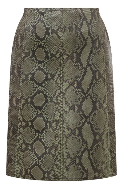 Женская кожаная юбка GUCCI, арт. 381331 XW480
