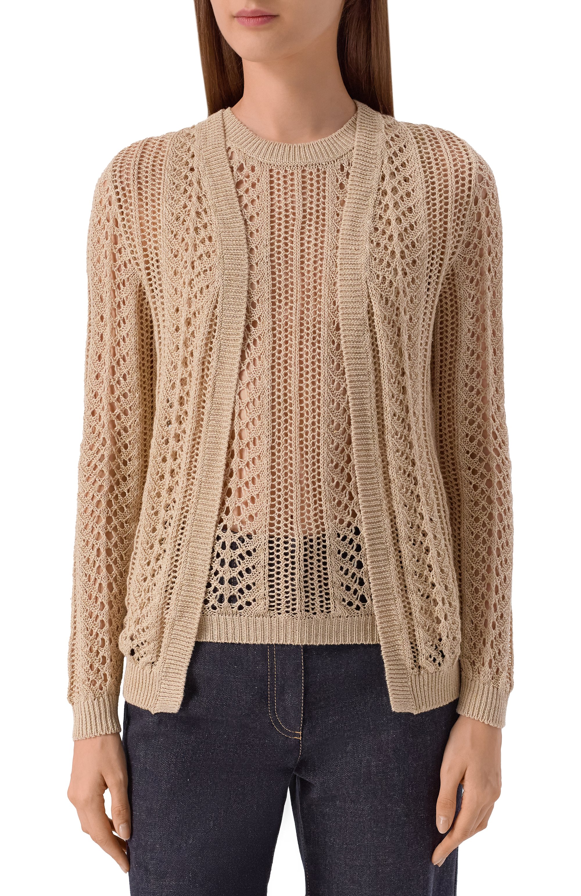 Кардиган изо льна и хлопка MVST, арт. WS59-1532MU, фото 3