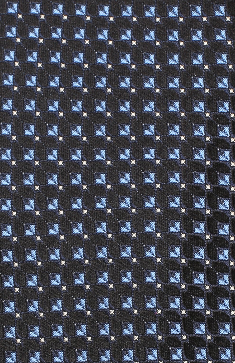 Шелковый галстук CANALI темно-синего цвета по цене 9525 руб., арт. 18/HJ02431, фото 3 Шелковый галстук CANALI, арт. 18/HJ02431, фото 3