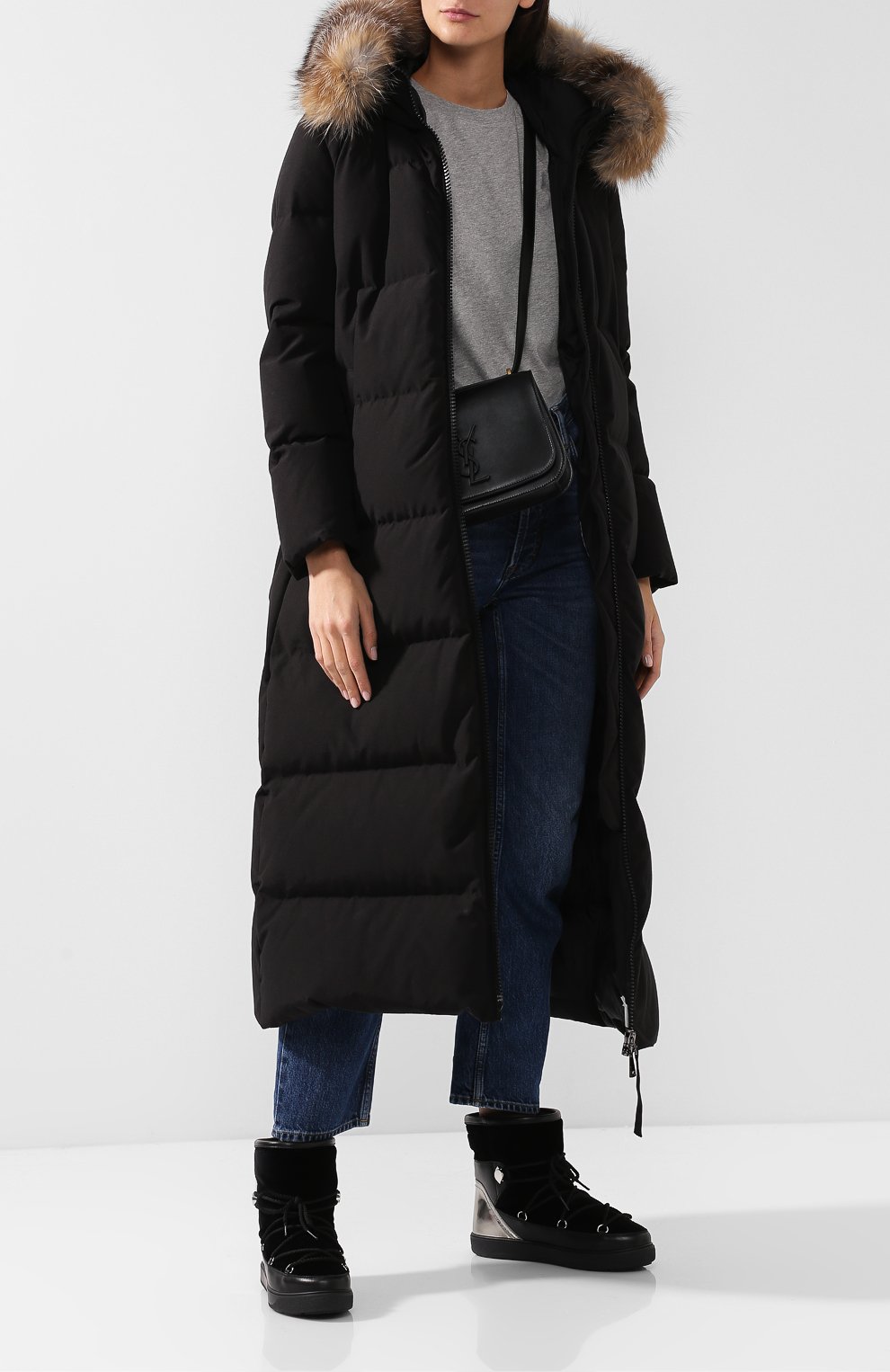 Утепленные сапоги stephanie на шнуровке MONCLER, арт. D2-09A-20315-00-019Y5, фото 2