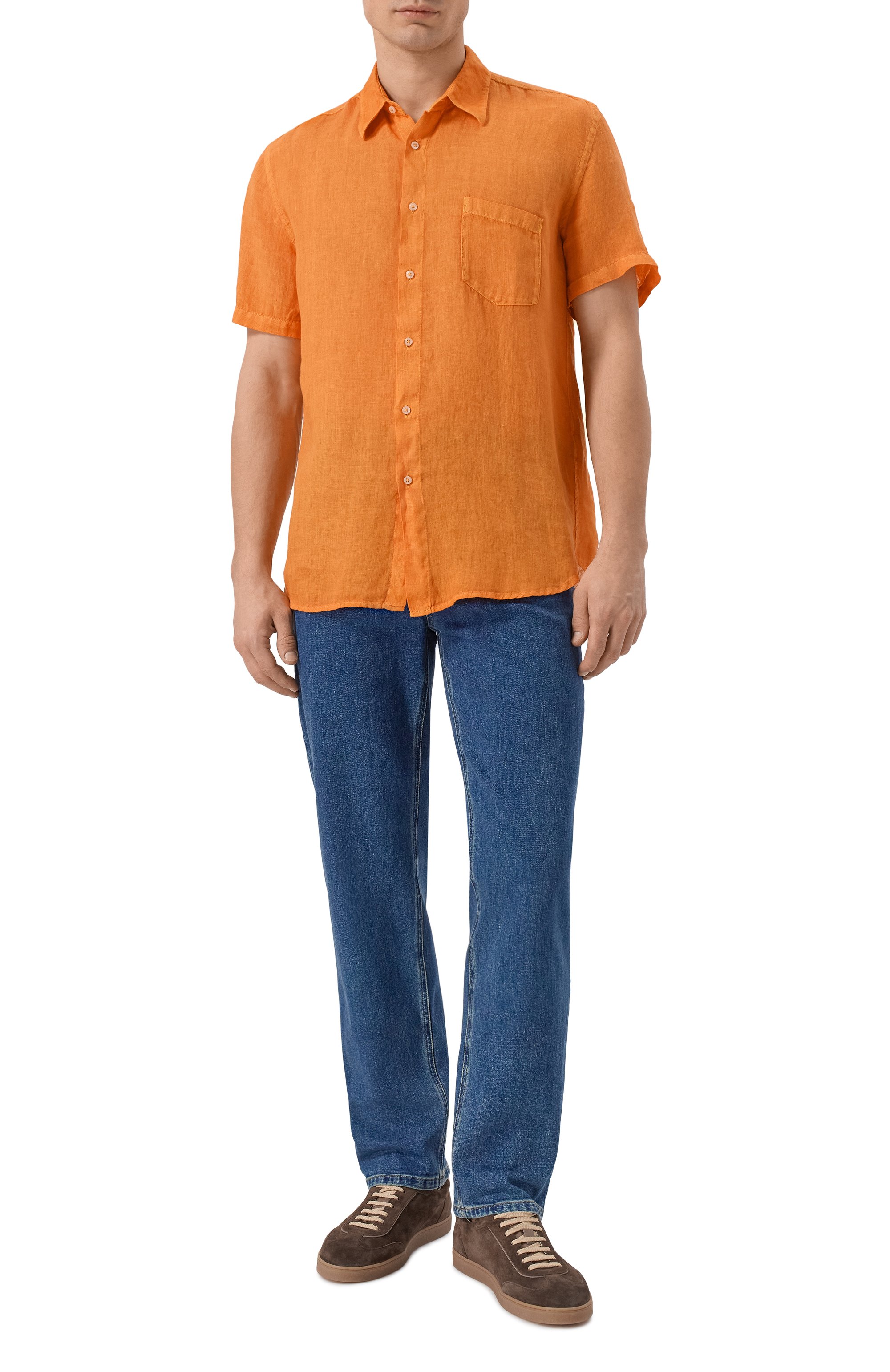 Льняная рубашка 120% LINO, арт. 33ALIM1368/0115/S00, фото 2