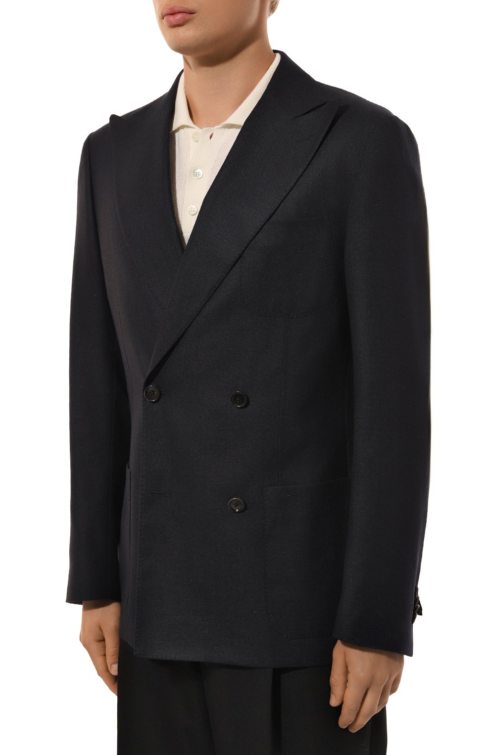 Пиджак из шелка и шерсти CORNELIANI, арт. 94X009-9416911, фото 5