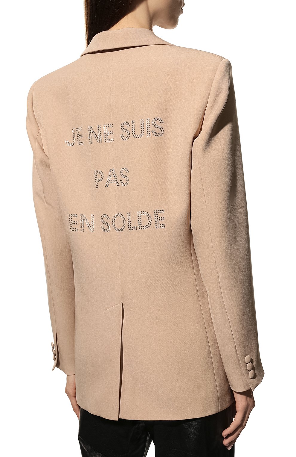 Жакет из вискозы SEVEN LAB бежевого цвета по цене 26670 руб., арт. J JENE CR beige, фото 1 Жакет из вискозы SEVEN LAB, арт. J JENE CR beige, фото 1