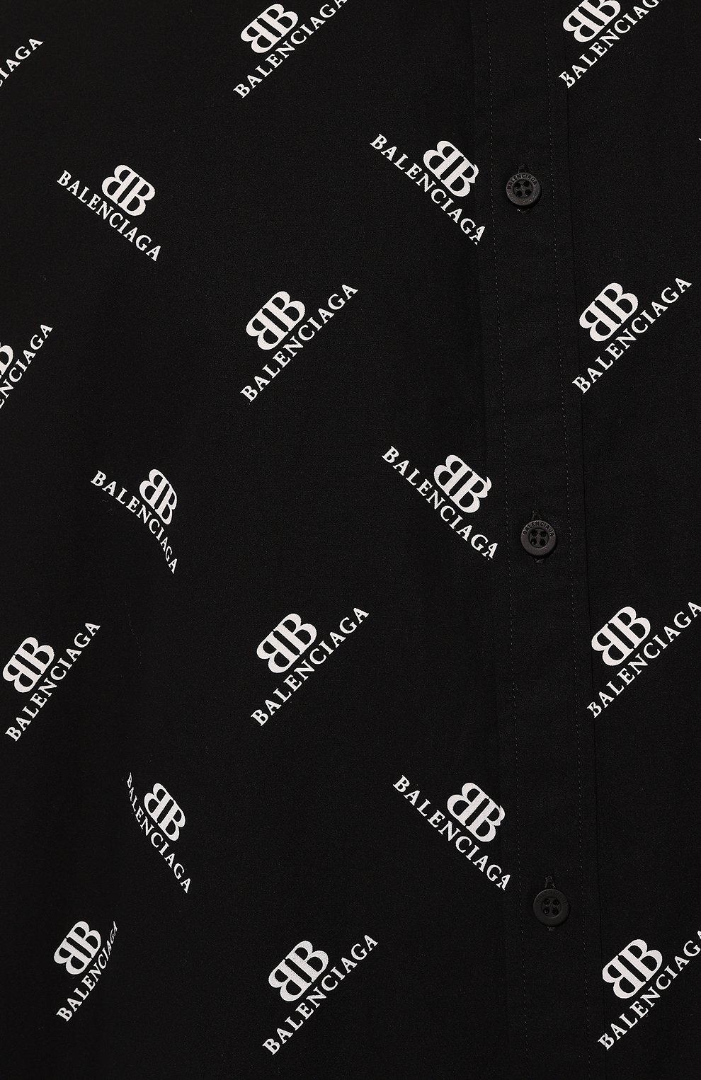 Хлопковая рубашка BALENCIAGA, арт. 681702/TQL14, фото 5